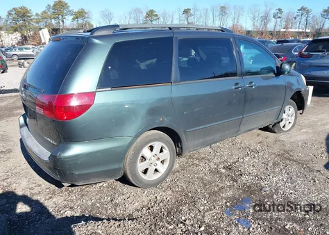 2005 Toyota Sienna Xle из США, поврежденный, VIN 5TDZA22C85S299538